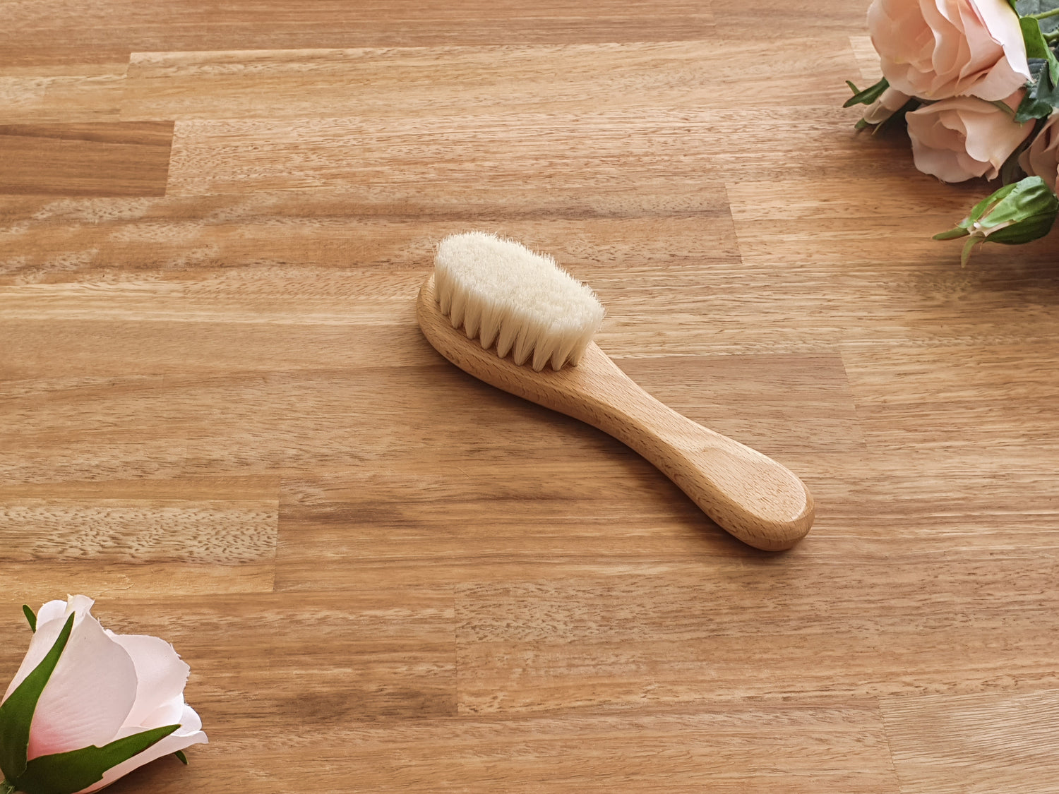 wooden hairbrush