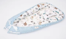 Portable Baby Nest Bed - Zoo Animals